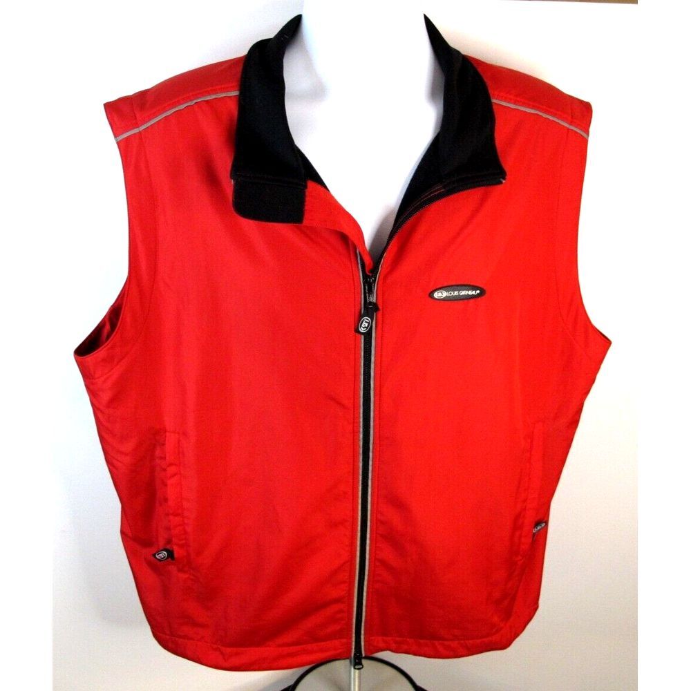 Women's XL Louis Garneau Red Lightweight Cycling Vest